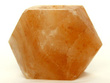 Salzkristall - Teelichthalter "Diamant"