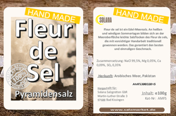 Avangarde Salz-Mühle mit Fleur de Sel
