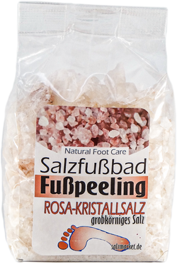 Salzfußbad und Fußpeeling 500 g