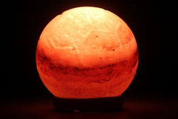 Salzlampe "Fußball"