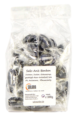 Salzbonbons aus Himalaya-Kristallsalz-Sole - Anis 100 g