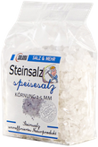Kristallspeisesalz Stein Körnung 5 mm 300 g