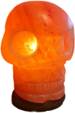 Salzlampe Schädel