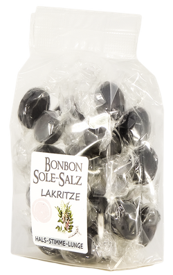 Salzbonbons aus Himalaya-Kristallsalz-Sole - Lakritze 100 g