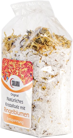 Natürliches Badekristallsalz mit Ringelblumen 600 g