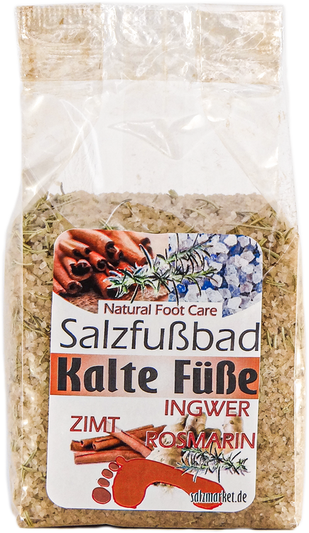 Salzfußbad bei kalten Füßen 500 g