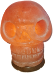 Salzlampe Schädel