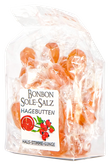 Salzbonbons aus rosa Kristallsalz-Sole - Hagebutten 100 g