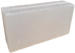 Salzziegel Weiss - 5cm*10cm*20cm mit eingefräster Nut 
