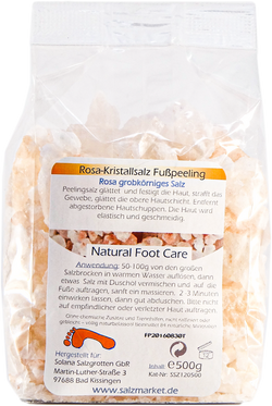 Salzfußbad und Fußpeeling 500 g