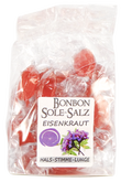 SALZBONBONS AUS ROSA KRISTALLSALZ-SOLE - EISENKRAUT 100 G