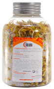 Natürliches Badekristallsalz mit Ringelblumen, Flasche