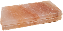 Salzziegel Rosa-Kristallsalz 2,5cm*10cm*20cm  mit eingefräster Nut 