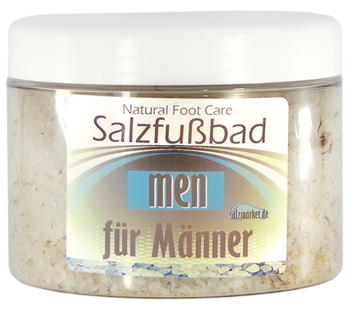 Salzfußbad für Männer, Glas 500 g