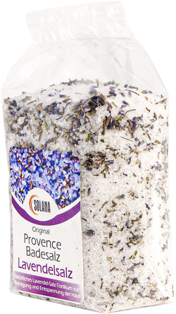 Natürliches Badekristallsalz mit Lavendel 600 g