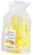Zuckerfreie Salzbonbons mit Rosa-Kristallsalz-Sole - Zitrone 100 g