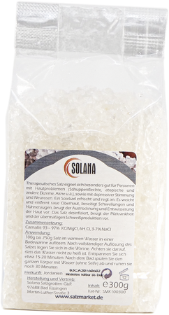 Carnalit - hoch mineralisiertes Salz aus dem Totem Meer 300 G