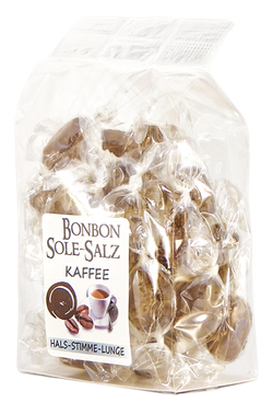 Salzbonbons aus Himalaya-Kristallsalz-Sole - Kaffee 100 g