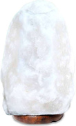 NATÜRLICHE SALZKRISTALLLAMPEN  WEIß 2-3 KG