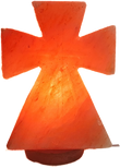Salzlampe Kreuz