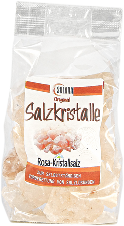 SALZKRISTALLE  REINES ROSA ( bekannt als Himalaya Salz)   600 Gramm Beutel