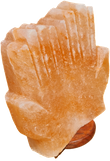 Salzlampe Hände