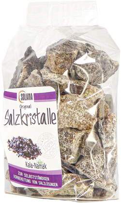 Salzkristalle Indisches Schwarzsalz Kala-Namak 600 g