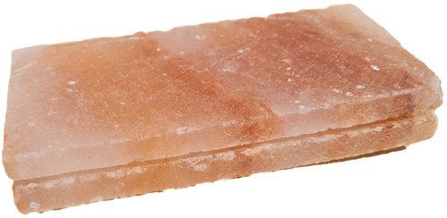 Salzziegel Rosa-Kristallsalz 2,5cm*10cm*20cm  mit eingefräster Nut 