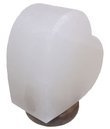 Salzlampe Weißes Herz 2