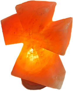 Salzlampe Kreuz