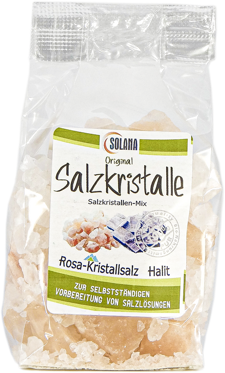 Salzkristallen-Mix Halit-Und Himalaya 600 g