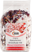 Natürliches Badekristallsalz mit Rosenblättern 600 g