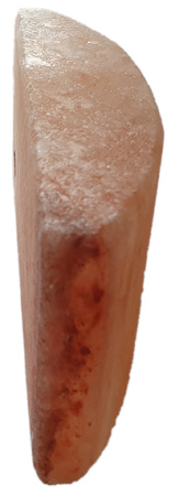 Salzziegel Rosa-Kristallsalz - 5cm*10cm*20cm einseitig halbrund