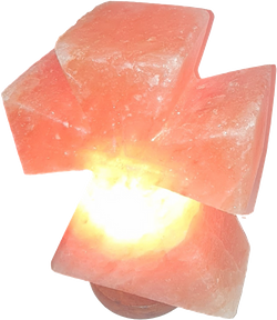 Salzlampe Kreuz