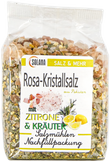 SALZKRISTALLE  REINES ROSA ( bekannt als Himalaya Salz) MIT KRÄUTER UND ZITRONE  300 Gramm Beutel
