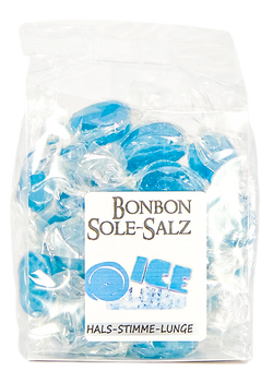 SALZBONBONS AUS HIMALAYA-KRISTALLSALZ-SOLE - EIS  100g