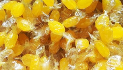 Salzbonbons aus Himalaya-Kristallsalz-Sole - Banane 1 kg (Multipack)