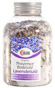 Natürliches Badekristallsalz mit Lavendel, Flasche 500 g
