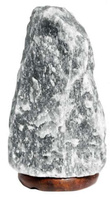 Natürliche Salzkristalllampen grau 3-4 kg