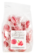 SALZBONBONS AUS HIMALAYA-KRISTALLSALZ-SOLE - HIMBEERE  100g