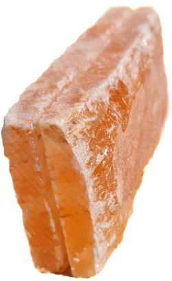 Salzziegel Rosa-Kristallsalz natur/einseitig 20cm*10cm*4+cm  mit eingefräster Nut