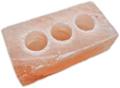Teelichthalter „3-FACHER” Salzblock M