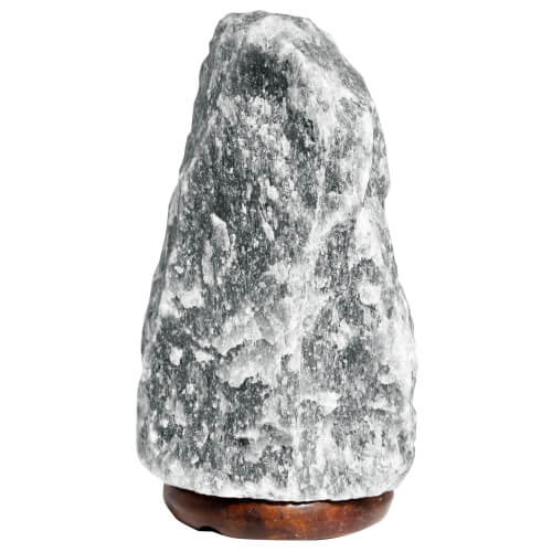 Natürliche Salzkristalllampen grau 5-6 kg