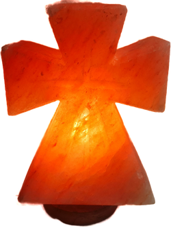 Salzlampe Kreuz