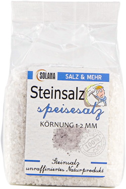 KRISTALLSPEISESALZ STEIN KÖRNUNG 1-2 MM 300g